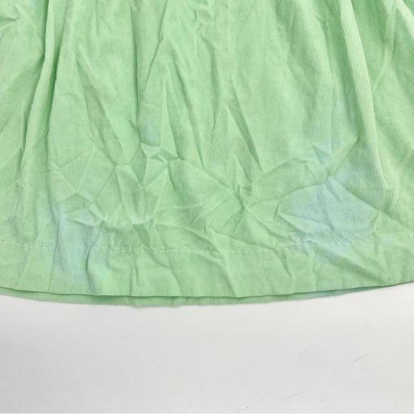 Girls Natalie Grant Dress Mint Green Thin Corduroy Monogrammed “C” Dress size 5 - Picture 8 of 8